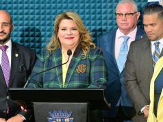 Gobernadora hace alarde de reducción histórica de crímenes