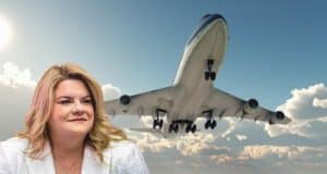 Gobernadora se va de viaje y regresa el miércoles