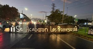Protestan por recrudecimiento de presencia militar