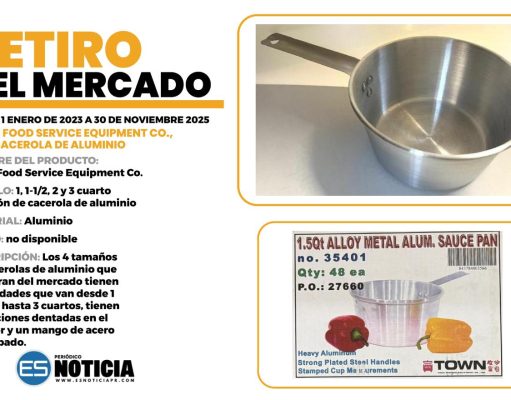 Alertan sobre cacerolas con plomo vendidas en Puerto Rico