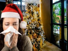 Contagio de enfermedades respiratorias en Navidad