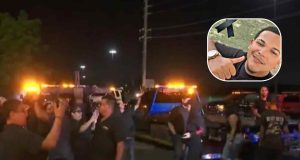 Caravana de grúas rinde homenaje a joven gruero atropellado en la PR-52 y exige justicia