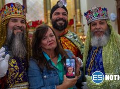 Emotivo inicio de la Caravana de los Reyes de Juana Díaz