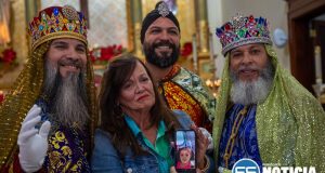 Emotivo inicio de la Caravana de los Reyes de Juana Díaz