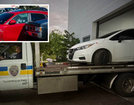 Ocupan auto en que viajaban los atacantes de dos hombres en Ponce