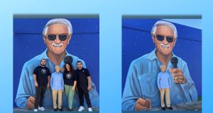 Inauguran mural en honor a Alfonso Vélez “El Fua”
