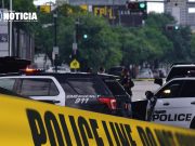 Trifulca en estacionamiento de un taller de equipo pesado termina con dos heridos y un arrestado