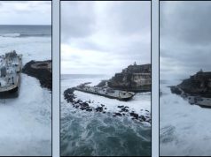 Gobernadora dice remoción de barcaza será cuando mejoren condiciones del mar