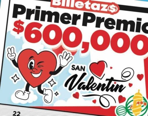 Lotería celebrará el tradicional Billetazo de San Valentín con $6.6 millones en premios