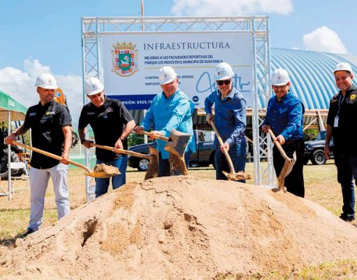 Inicia reconstrucción de parque en Guayanilla