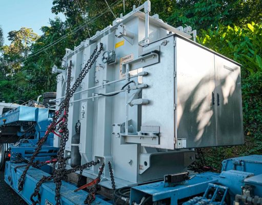 Energizan nuevo transformador en subestación Yahuecas de Adjuntas