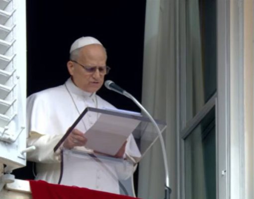 Papa León XIV: “La paz no se construye con amenazas mutuas ni con armas”