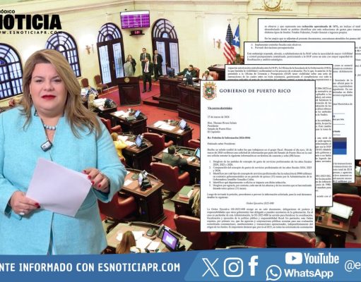 Gobernadora entrega al Senado detalle del ahorro de $900 millones en contrataciones