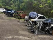 Hallan depósito ilegal de autos hurtados en Dorado; una persona detenida