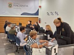 Hacienda abre tres centros para llenar planillas
