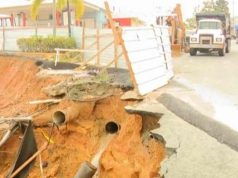 Socavón en Bayamón deja sin agua a miles de residentes en Rexville