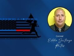 Una milla por el policía asesinado en Ponce