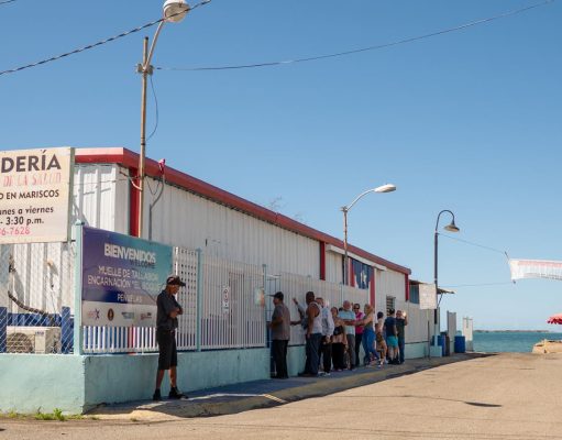 Pescadores se las ingenian para tener pescado fresco a la venta