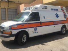 Motociclista resulta gravemente herido tras chocar contra un poste en Aguada