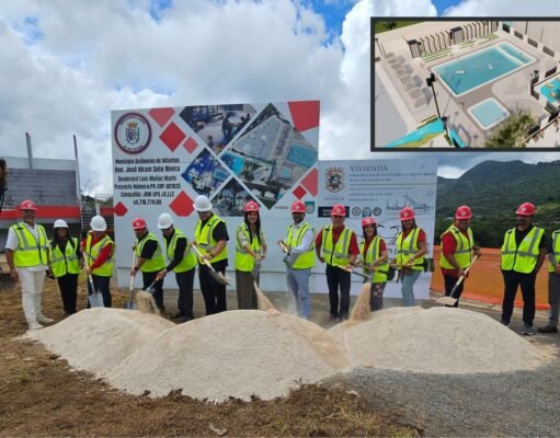 Adjuntas inicia remodelación de piscina y bulevar