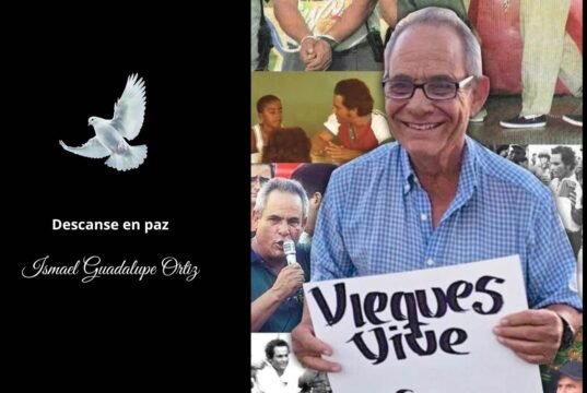 Muere el líder viequense Ismael Guadalupe Ortiz