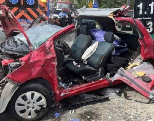 Hombre queda pillado en su vehículo tras accidente en Juncos