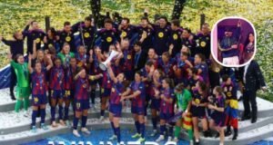 El Barça Femenino celebra su gloria europea al ritmo de Bad Bunny