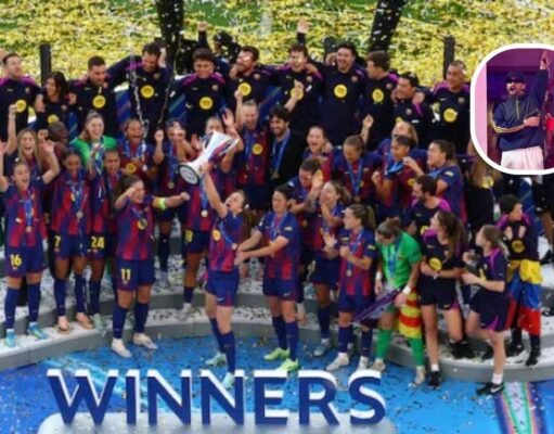 El Barça Femenino celebra su gloria europea al ritmo de Bad Bunny