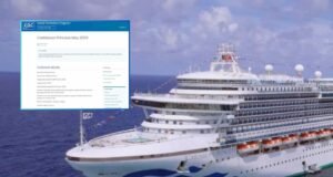 Brote de norovirus afecta a más de 100 personas en crucero Caribbean Princess