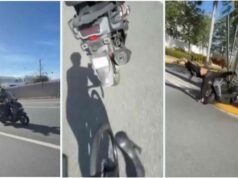 Investigan incidente entre motociclista y ciclista en Vega Baja tras video viral en redes sociales