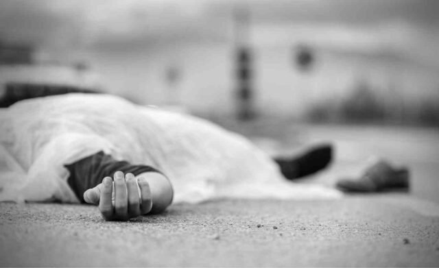 muerto carretera Policía