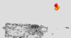Sismo de magnitud 4.2 se registra al norte de Culebra