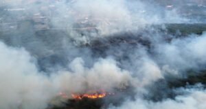 Alertan por humo en tramo de la PR-52