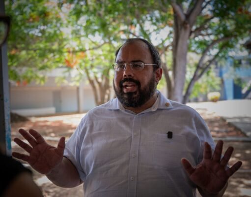 Inicia reconstrucción tras daños por los sismos en Escuela Intermedia Jardines de Ponce