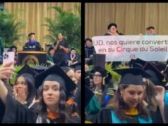 Abuchean a Presidenta de la UPR