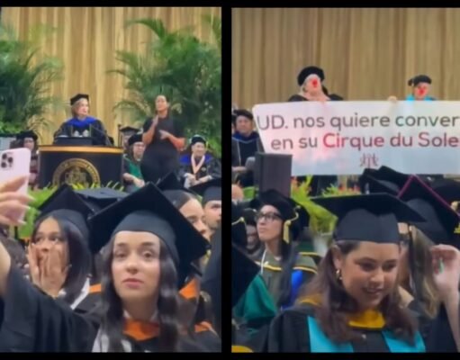 Abuchean a Presidenta de la UPR