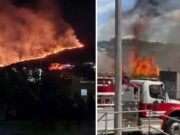 Controlan incendio forestal que amenazó residencias en Naranjito; otro fuego afecta a Sabana Grande