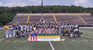 Banda Escolar de Guayanilla conquista campeonato de WAMSB USC National Championships