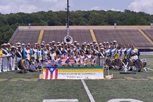 Banda Escolar de Guayanilla conquista campeonato de WAMSB USC National Championships