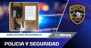 Intervención por boceteo termina en arresto y ocupación de arma y municiones