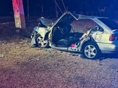 Grave la conductora que chocó en Guánica