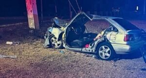 Grave la conductora que chocó en Guánica