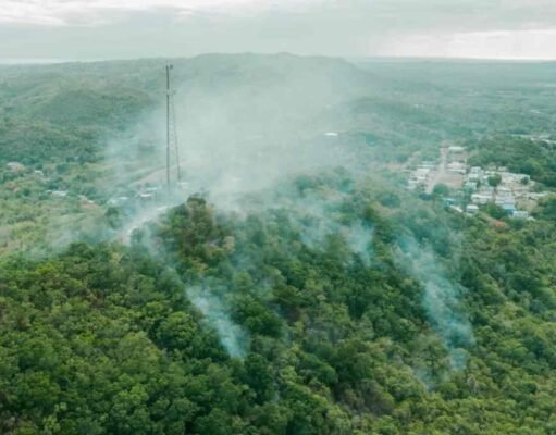 Fuegos forestales mantienen en alerta a San Germán ante alto riesgo de incendios