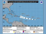 Tormenta tropical Dolly se forma en el Atlántico