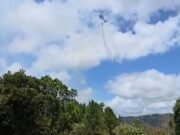 Activan Guardia Nacional para combatir incendio forestal en Cayey