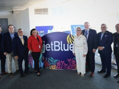Reunión con ejecutivos de Jet Blue en busca de fortalecer alianzas e impulsar desarrollo de Mercedita