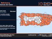 Se van las lluvias y vuelve la advertencia de calor en Puerto Rico