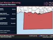 Emiten Aviso Especial Marítimo en costa sureste de Puerto Rico