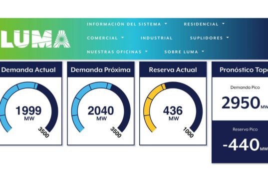 LUMA advierte sobre apagones por falta de generación