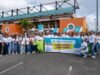 Menonita realiza marcha comunitaria con mensaje para prevenir el suicidio